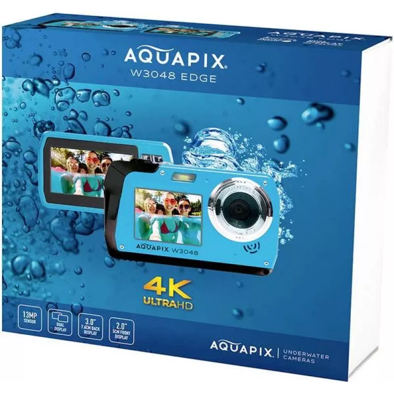 Easypix W3048 EDGE Kompaktiška kamera 13 MP CMOS 3840 x 2160 pikselių (10075)