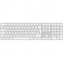 APPLE Magic Keyboard su Touch ID ir skaitmenine klaviatūra, skirta Mac modeliams su Apple siliciu - prancūziškas išdėstymas, balti klavišai