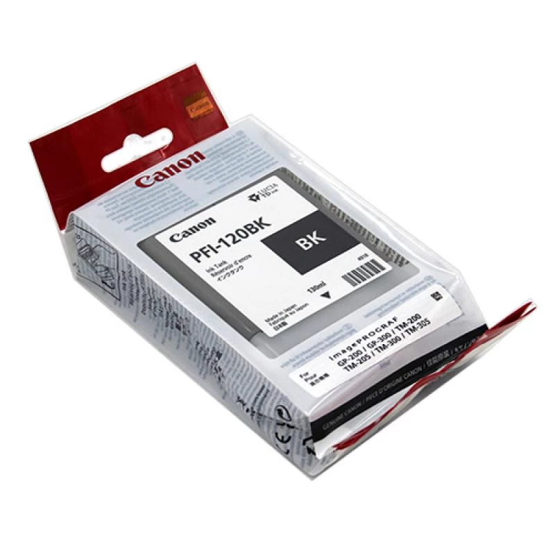 Canon PFI-120BK rašalo kasetė 1 vnt. originali juoda