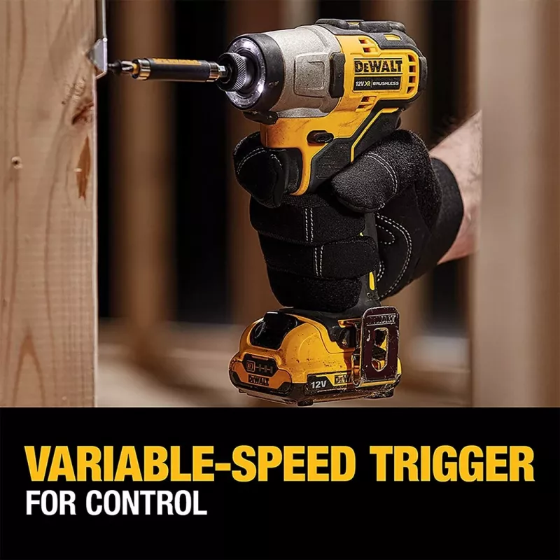 DeWALT DCF801D2-QW elektrinis atsuktuvas/smūginis suktuvas