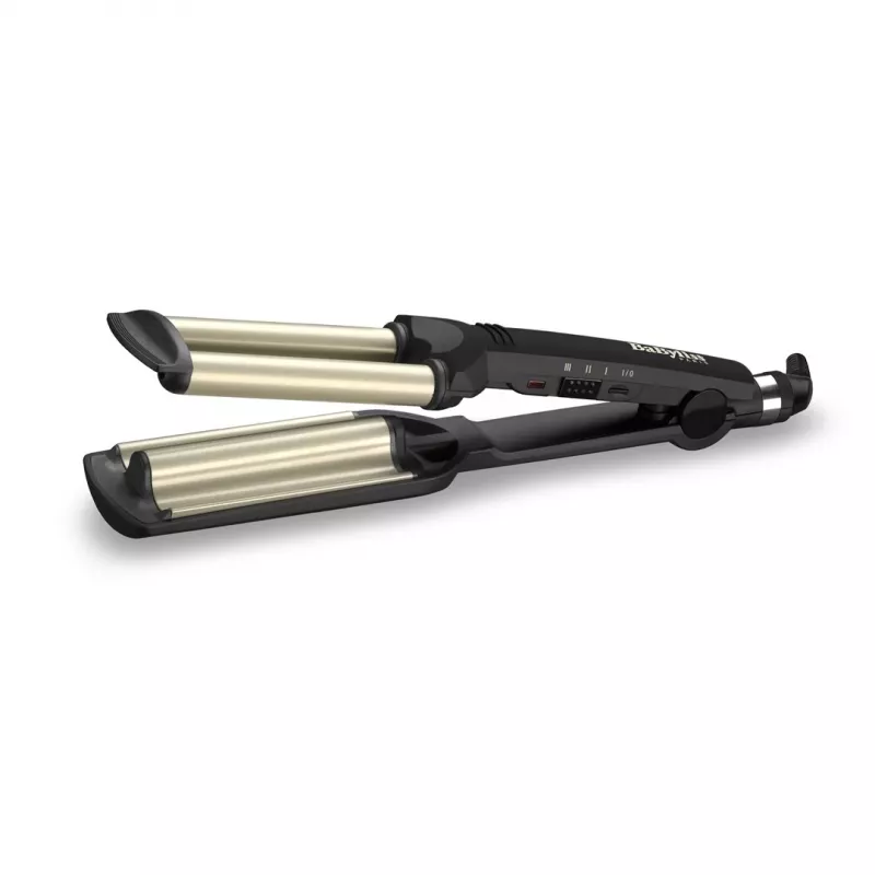 BaByliss C260E EasyWaves tekstūruojantis suktukas šiltai juodas, sidabrinis 70,9 (1,8 m)