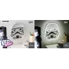 Prie sienos montuojamas LED neoninis šviestuvas Paladone Stormtrooper modelis PP14595SWVN, dekoratyvinis „Žvaigždžių karų“ apšvietimas