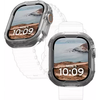 UAG Urban Armor Gear Scout dėklas | Apple Watch Ultra | skaidrus | 1A4416114G4G (1A4416114G4G)