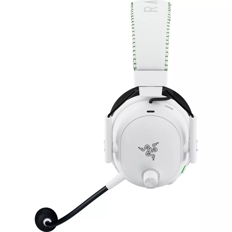 Ausinės Razer JuodaShark V3 Pro laidinės ir belaidės Bluetooth baltos