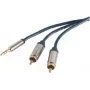 Audio kabelis 3,5 mm į 2 × RCA ShiverPeaks SP30831-plonas