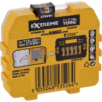 Atsuktuvų bitų rinkinys DeWALT DT70558T-QZ 25 mm ilgis Kiekis pakuotėje 25 vnt.