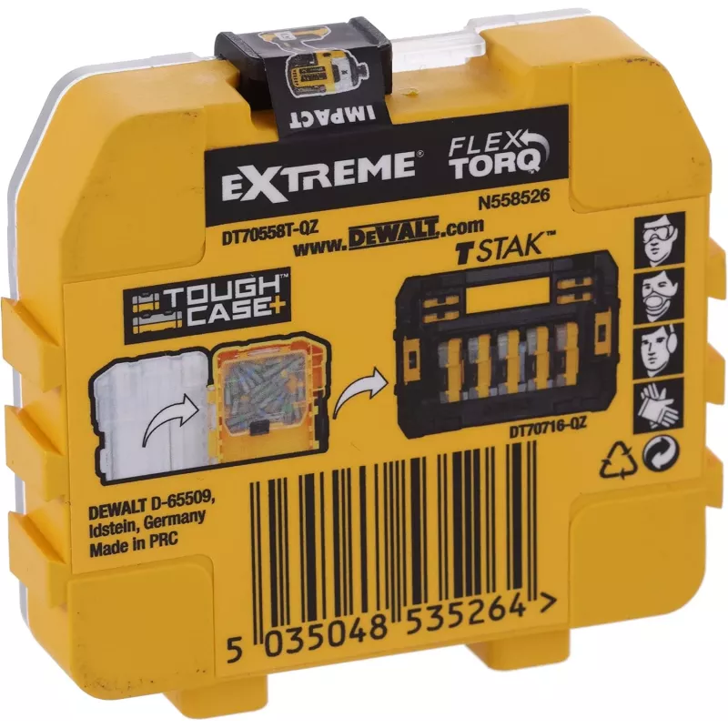 Atsuktuvų bitų rinkinys DeWALT DT70558T-QZ 25 mm ilgis Kiekis pakuotėje 25 vnt.
