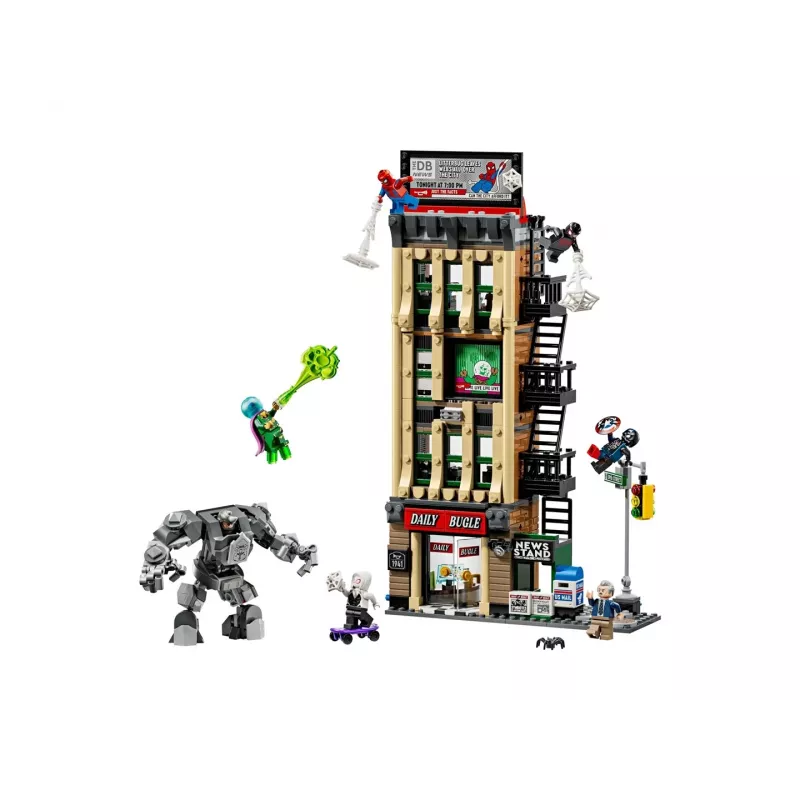 LEGO MARVEL 76342 Žmogus voras prieš Mysterio: The Daily Bugle
