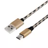 Sinchronizavimo ir įkrovimo laidas USB2.0 AM į USB-C kištuką