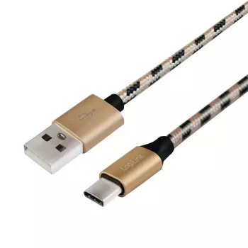Sinchronizavimo ir įkrovimo laidas USB2.0 AM į USB-C kištuką