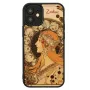 Telefono dėklas Man and Wood, skirtas iPhone 12 mini — Zodiac serija, juodas