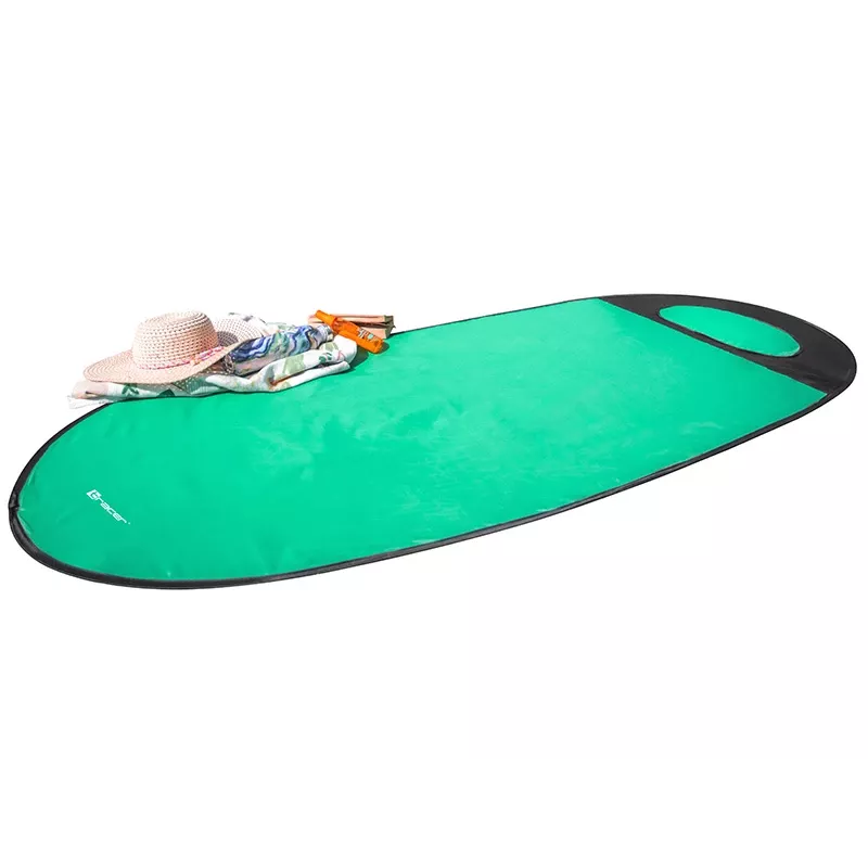 TRACER Beach Mat Pop Up 46948 – lengvas nešiojamas mėtų spalvos sulankstomas kilimėlis