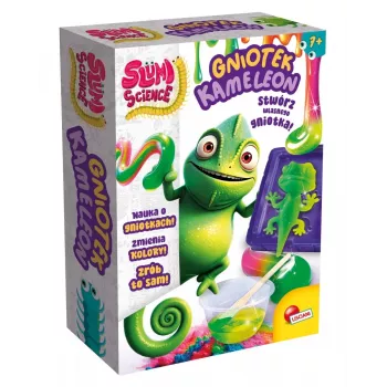 Edukacinis spaustuvas Liscianigiochi Slumi Science Chameleon 304-PL110971 — praktinis mokslo žaislas