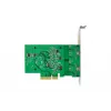 Digitus 4 prievadų 2,5 gigabito eterneto tinklo plokštė PCI Express Realtek mikroschemų rinkinys