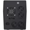 Nepertraukiamo maitinimo šaltinis Green Cell UPS05 — linijinės interaktyvus 2 kVA / 1200 W, 5x F tipo lizdai, LCD, USB, RJ-45
