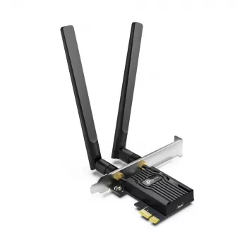 „Wi-Fi 6 Bluetooth“ PCIe adapteris TP‑LINK Archer TX10E AX900 — PCIe kortelė, AX900 Wi‑Fi 6, „Bluetooth“