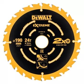diskinis pjūklo diskas DeWALT DT10399-QZ