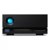 LACIE 1big Dock 10 TB Thunderbolt 3 + USB 3.1 8,9 cm 3,5 col. MAC ir PC – pilka