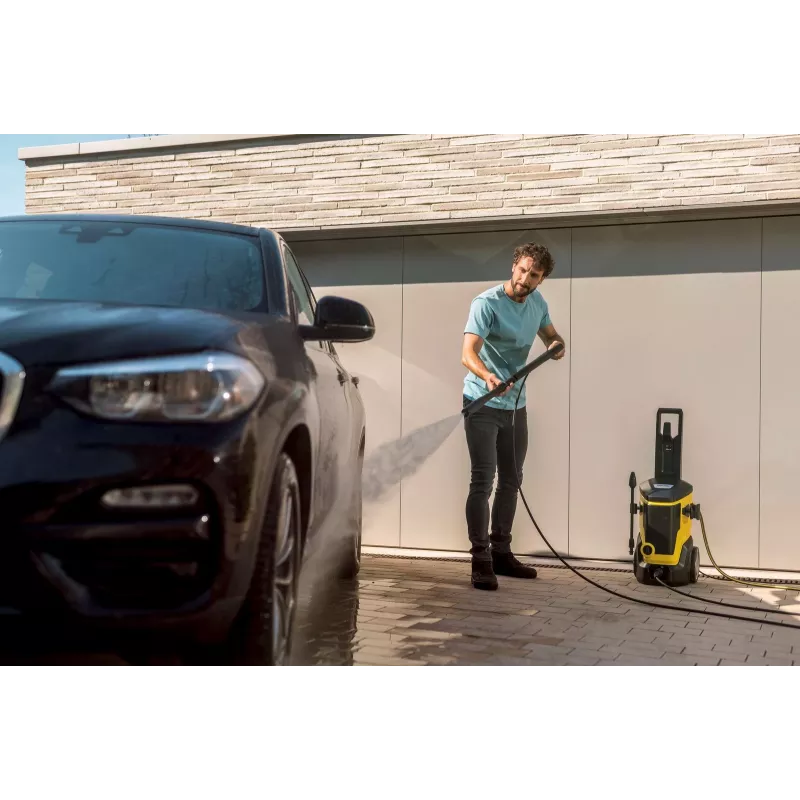 Karcher AG K 7 WCM aukšto slėgio plovimo įrenginys, vertikalus, elektrinis, 600 l/h, juoda, geltona