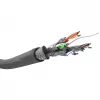 Wentronic Goobay CAT 6 tinklo kabelis, S/FTP (PiMF), pilkas, 305 m – CCA vario mišinys, AWG 23/1 (vientisas), PVC (95696)