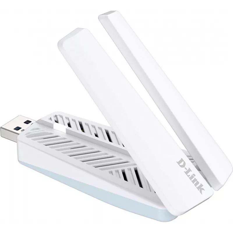 D-Link BE6500 Wi-Fi 7 USB adapteris, belaidis, USB, WLAN, Wi-Fi 7 (802.11be), 6500 Mbit/s