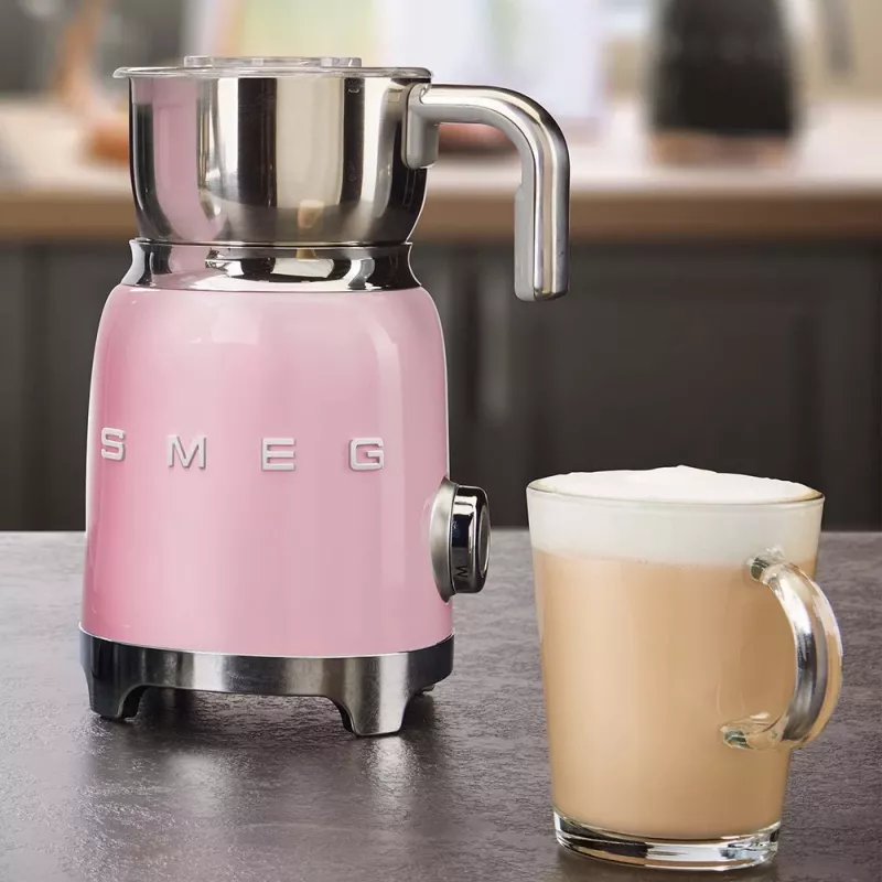 Automatinis pieno putoklis Smeg MFF11PKEU Rose Stainless steel 500W