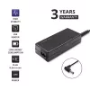 Maitinimo adapteris QOLTEC 51775 40W 19V 2.1A monitoriams, juodas, 1,75 m kabelis