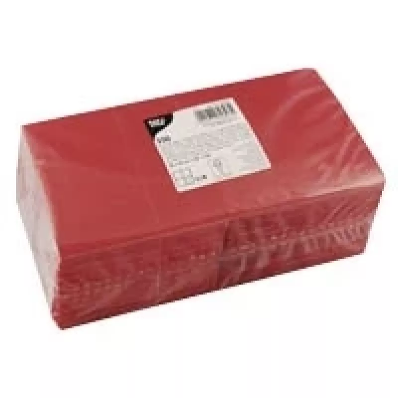 PAPSTAR SERVIETT.25X25CM Raudona (82898)