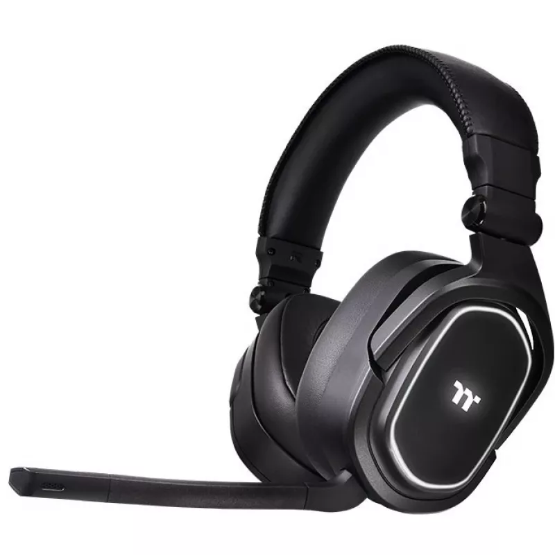 Thermaltake ARGENT H5 RGB, belaidės, žaidimų, 20 - 40000 Hz, 412 g, ausinės, juodos