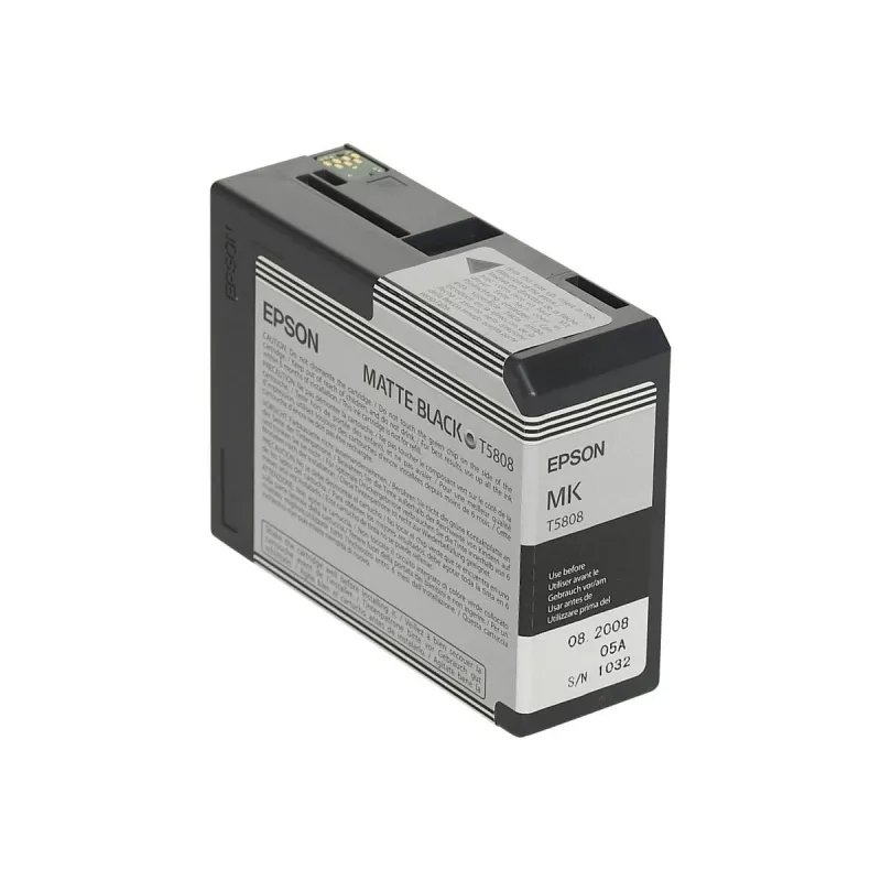 Rašalo kasetė Epson C13T5808 Matinė juoda — Originali Epson kasetė, matinė juoda
