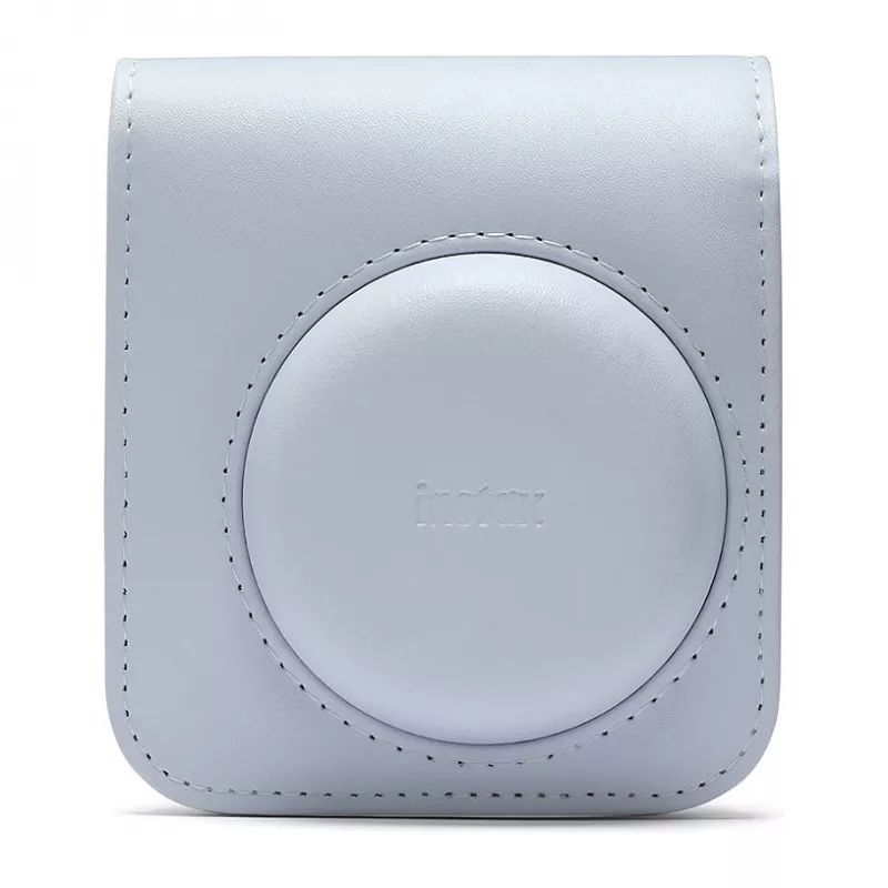 Kompaktiškas dėklas Fujifilm 4177081 baltas, skirtas Instax Mini 12, su peties dirželiu