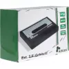 HDD dėklas Inter-Tech HD-25620 juodai balta 2.5 colio