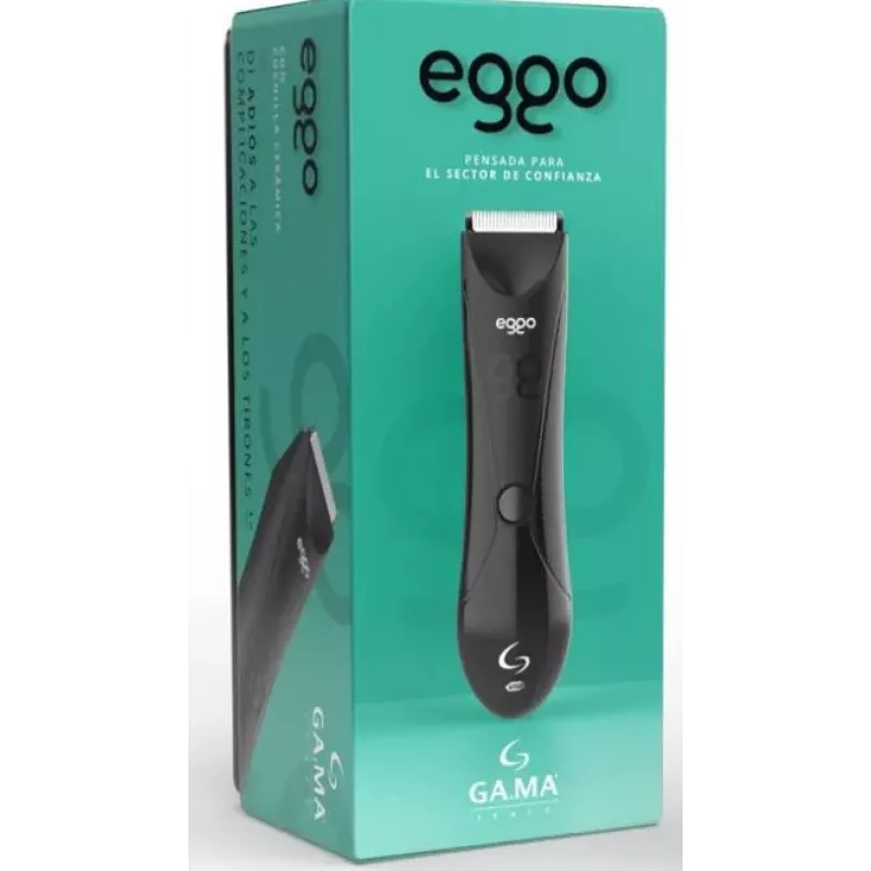 GA.MA GM6026 Eggo profesionalus kūno kirpimo mašinėlė, juoda | GA.MA