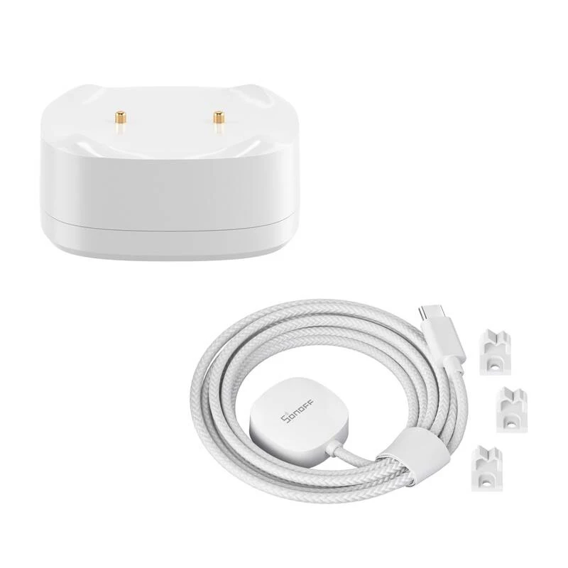 Vandens nuotėkio jutiklis Sonoff SNZB-05P Zigbee 3.0 — belaidis drėgmės ir užliejimo detektorius