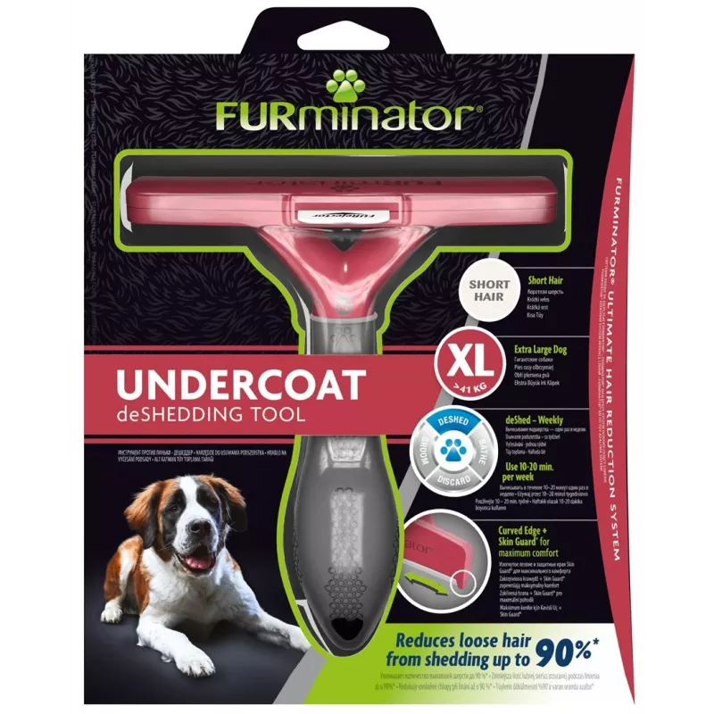 FURminator - trumpaplaukių šunų furminatorius - XL
