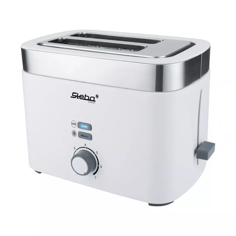 Skrudintuvas Steba TO 10 BIANCO 2 riekėms 930 W sidabrinis baltas