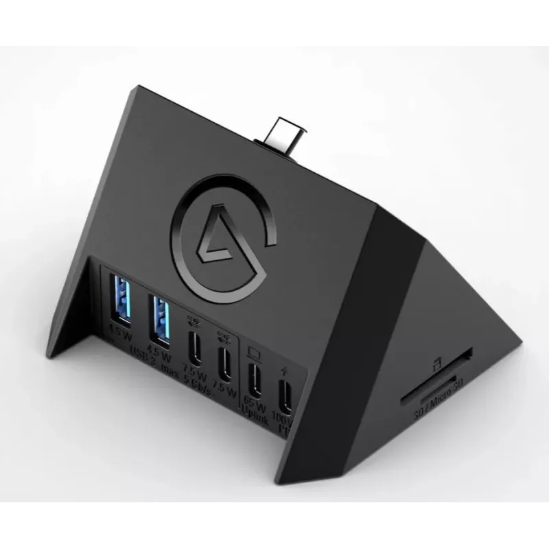 USB šakotuvas, skirtas Stream Deck +