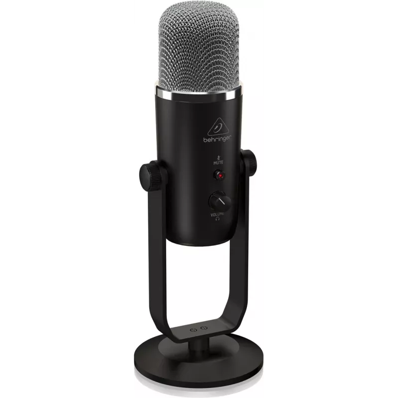 Mikrofonas Behringer BIGFOOT mikrofonas juodas studijinis mikrofonas