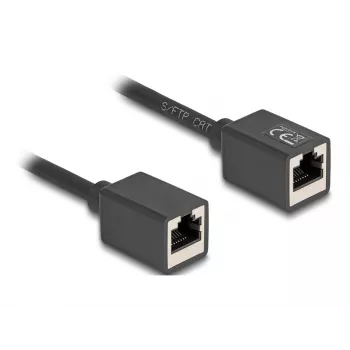 Tinklo kabelis DeLOCK 90334 RJ-45 Cat6a 7,5 m juodas