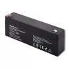 Sandari AGM baterija QOLTEC 12V 2.3Ah UPS ir atsarginėms sistemoms, maks. iškrova 34.5A