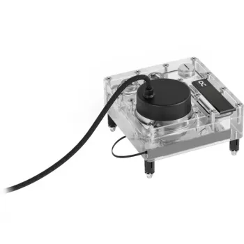 Rezervuaras Alphacool Core 120mm VPP Apex siurbliui — Alphacool 14561, 120 mm rezervuaras VPP Apex siurblio integracijai