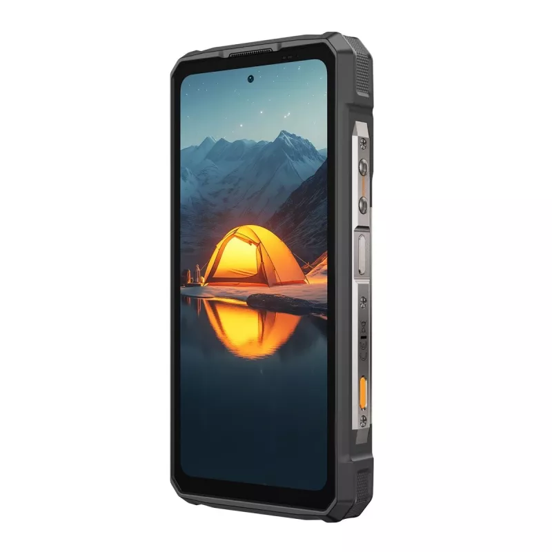 Patikimas išmanusis telefonas UleFone Armor 33 5G 6,3 colio — 12 GB RAM, 512 GB atminties, juoda