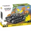 Statybinis rinkinys Cobi Panzer II Ausf. A — 250 dalių, juodas