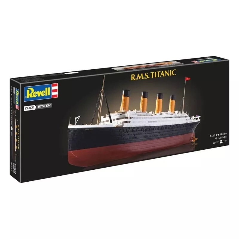 Plastikinis laivo modelis RMS Titanic EC įvairiaspalvis 1:600