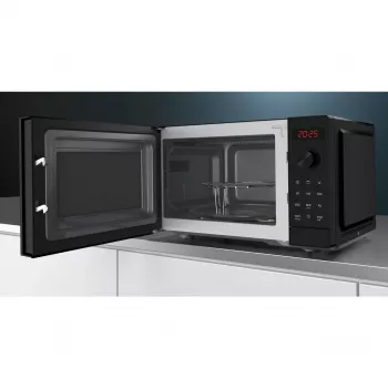 Siemens iQ300 FE023LMB2 mikrobangų krosnelė Juoda Solo mikrobangų krosnelė Pastatoma ant stalviršio 20 l 800 W