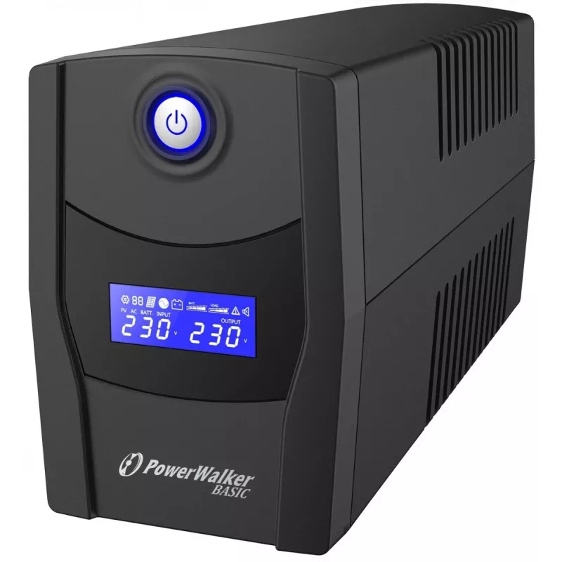 PowerWalker VI 600 STL Line-Interactive 0,6 kVA 360 W 2 kintamosios srovės lizdų