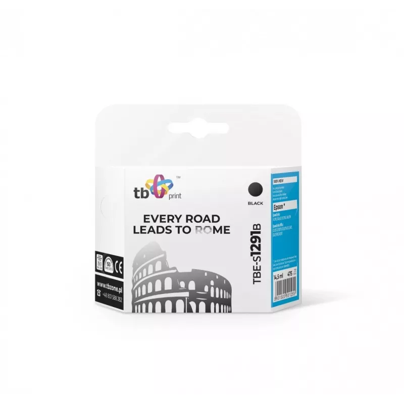 Rašalo kasetė TB Kompat. S Epson T1291 B New