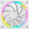 DeepCool FL12R 120 mm kompiuterio ventiliatorius, baltas, 2150 aps./min., aktyvus PFC, ARGB apšvietimas