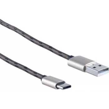 Įkrovimo kabelis ShiverPeaks 14-50070 — 3-in-1 USB, 1,2 m, raudonas