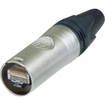 Neutrik RJ45 etherCON CAT6 A jungties kištukas, tiesus polius: 8P8C NE8MX6 nikelis NE8MX6 1 vnt. (NE8MX6)
